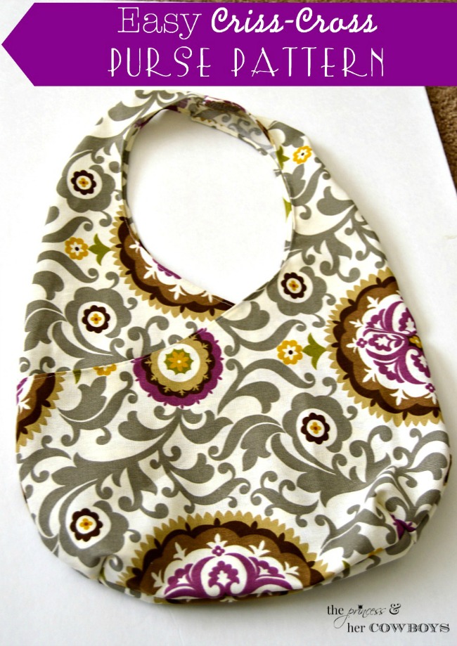 criss cross purse pattern