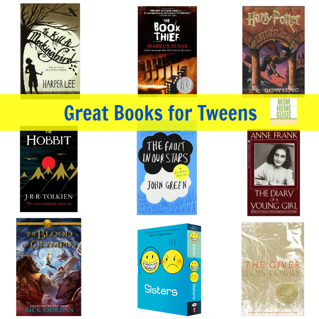 great books for tweens