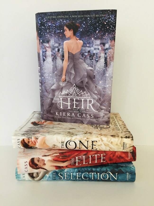 The Selection romance book YA series by Kiera Cass