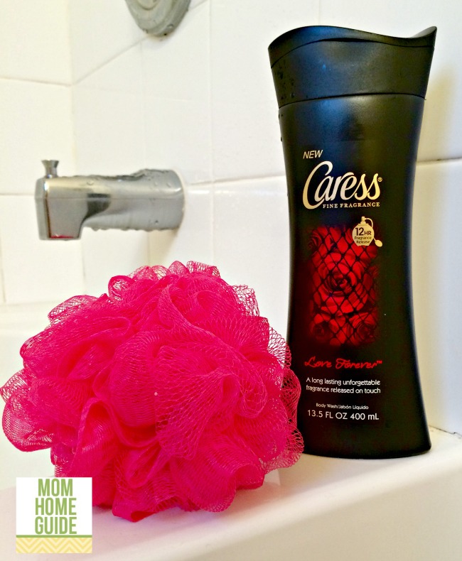 the caress forever collection of scented body wash