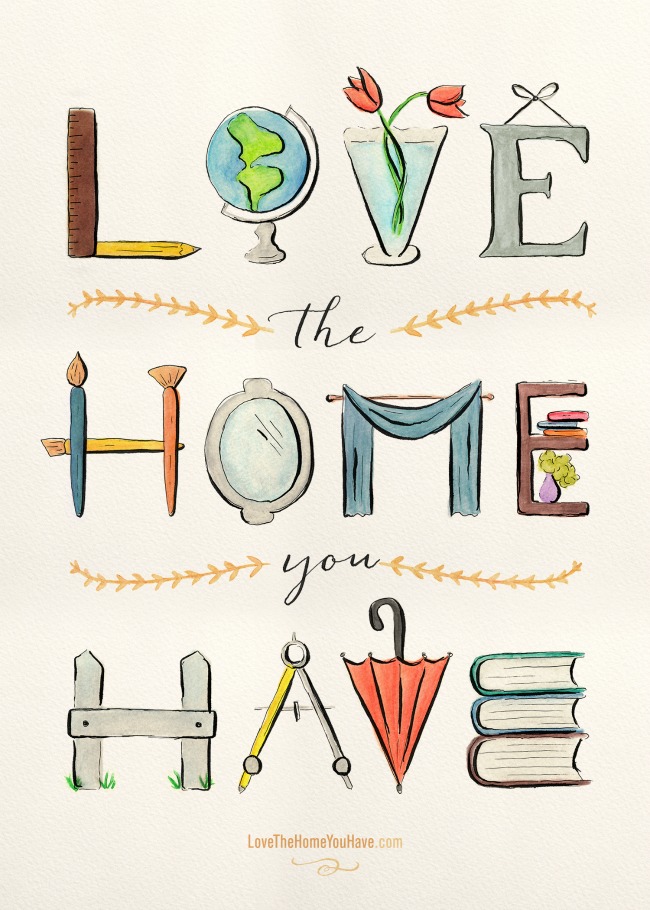 love the home you have by melissa michaels