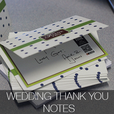TINE tags for thank you notes