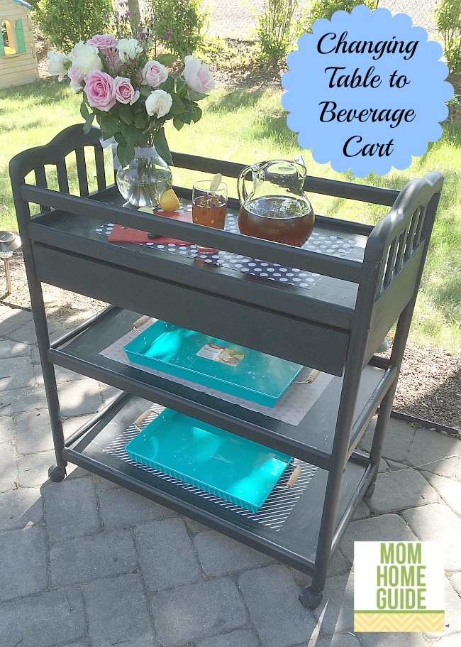 changing table to bar cart