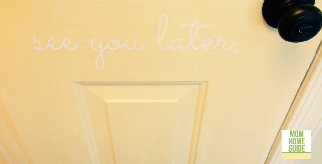 see you later vinyl door decal