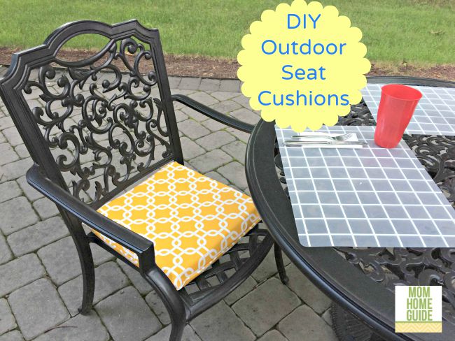 Seat cushions made easy