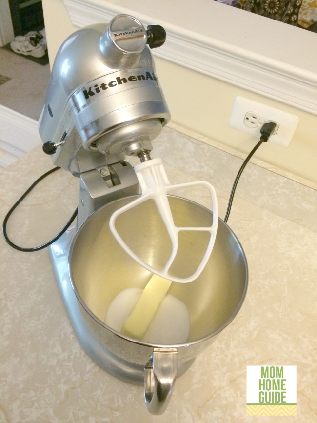 My KitchenAid mixer is great for making cookie dough!