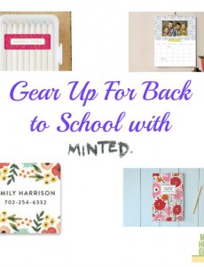 back to school calendars, notebooks and labels from minted.com