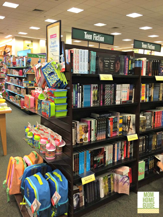 The teen reading section in Barnes & Noble is a great spot for tweens.