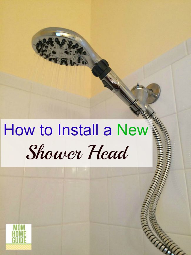 How To Install A New Shower Head Tutorial