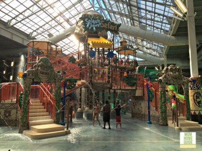 Splash Down Safari at Kalahari indoor water park in the Poconos