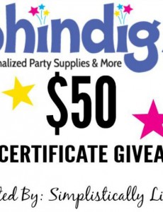 ShinDigz Gift Certificate Giveaway! $50