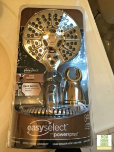 This shower head is super easy to install