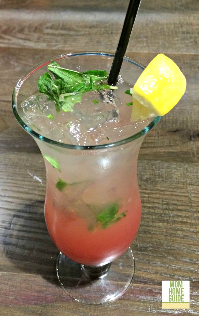 A watermelon mint lemonade from Kalarhari Resorts in the Poconos