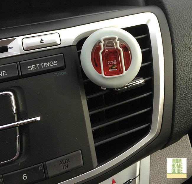 I love how Yankee Candle Brand Smart Scent Vent Clips add fragrance to my car. Plus, I love the cute jar shape!