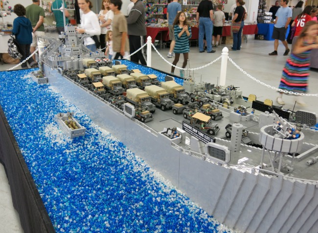 All sorts of amazing LEGO creations can be seen at the 2015 NJ Brickfair!