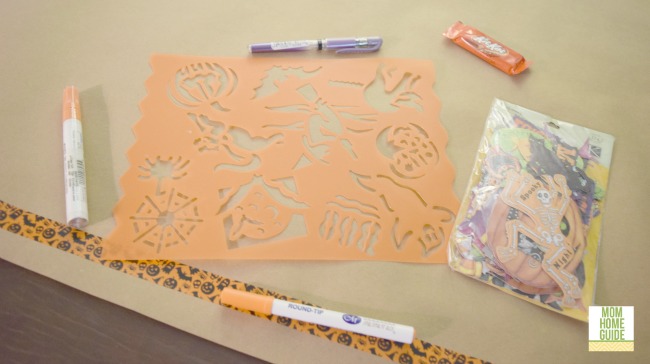 Halloween stencils and die-cuts