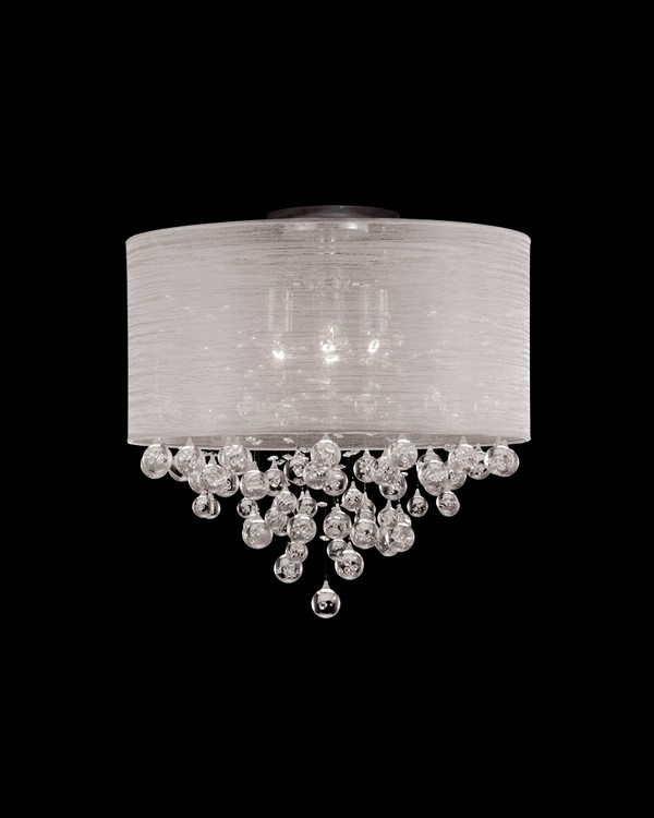 Glass bubbles modern light fixture