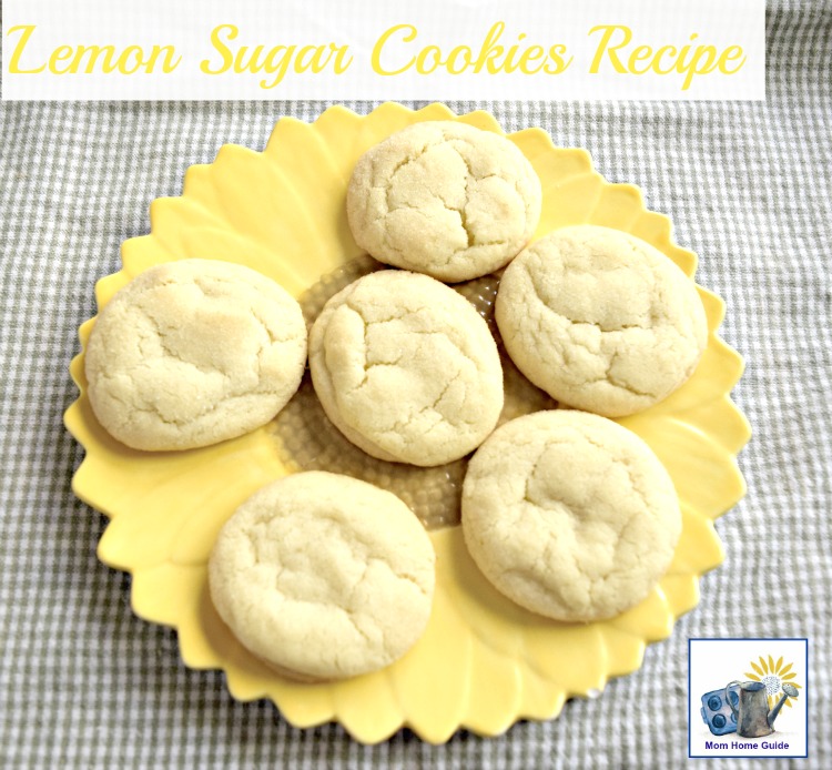Easy lemon cookies recipe!