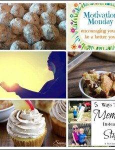 Motivation Monday Linky Party - stop by and link up your project, recipe or craft!