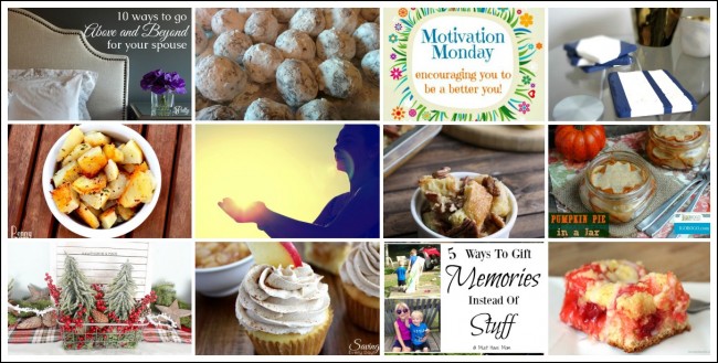 Motivation Monday Linky Party - stop by and link up your project, recipe or craft!