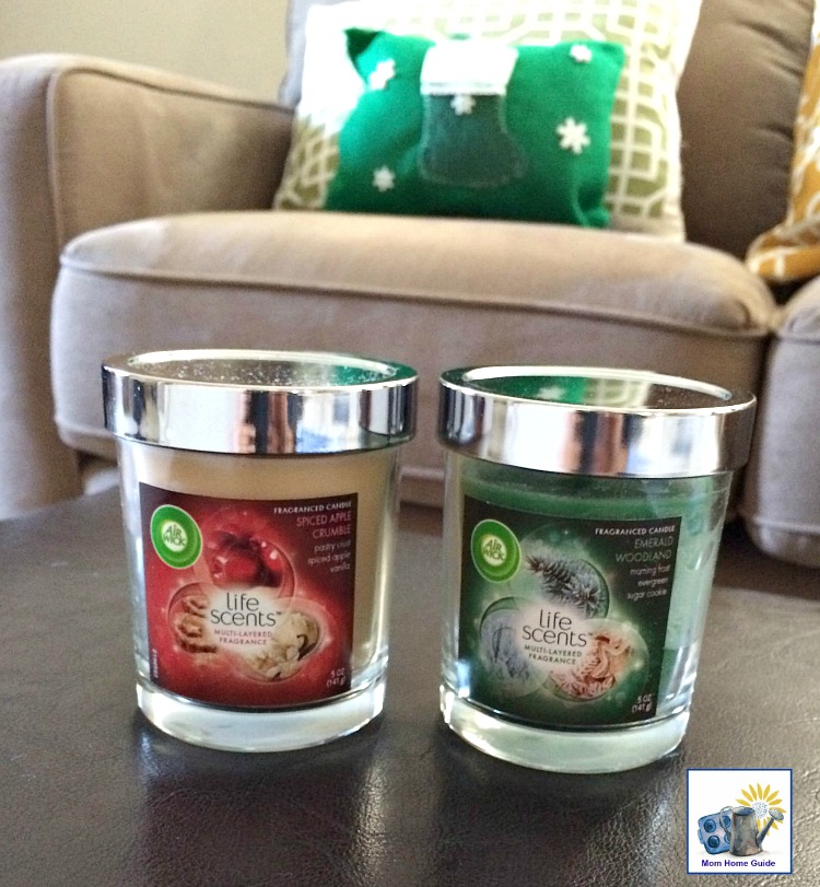 holiday candles for the home
