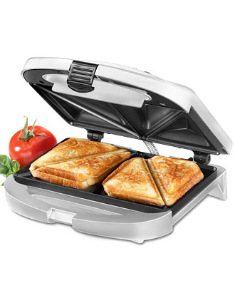 A panini grill would make it easy to cook grilled cheese sandwiches for my kids!