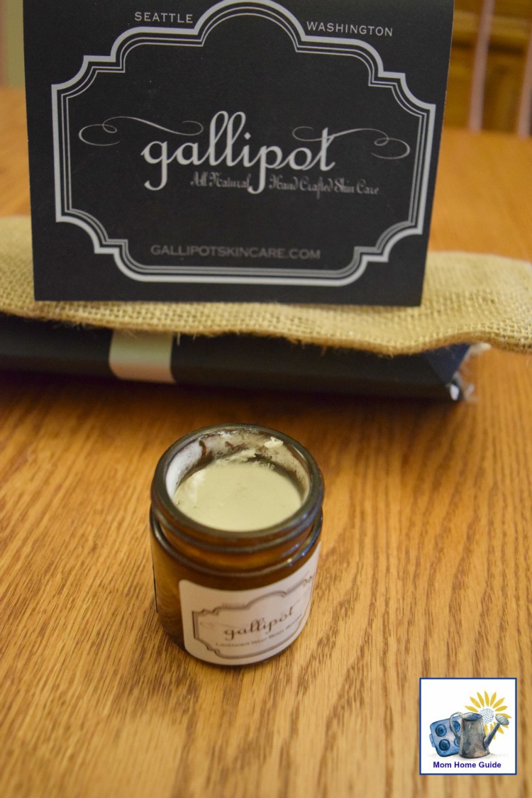 Gallipot all natural body butter -- I love its delicious scent!