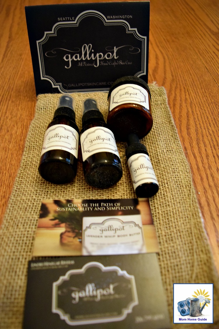 Gallipot all natural skin care gift set