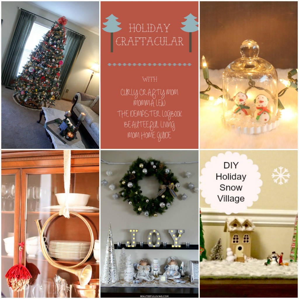 Five bloggers share their holiday decor for Christmas 2015!