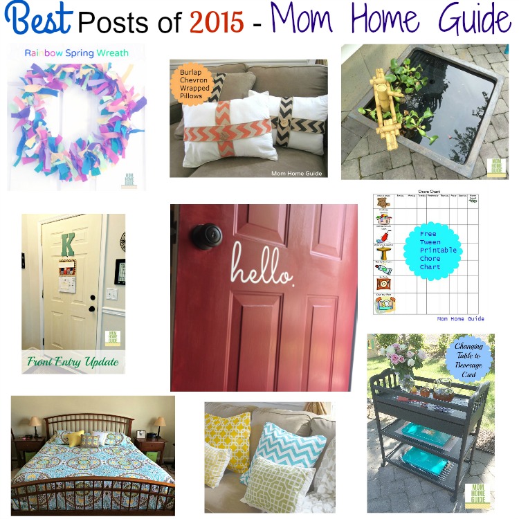 best posts of 2015 on Mom Home Guide
