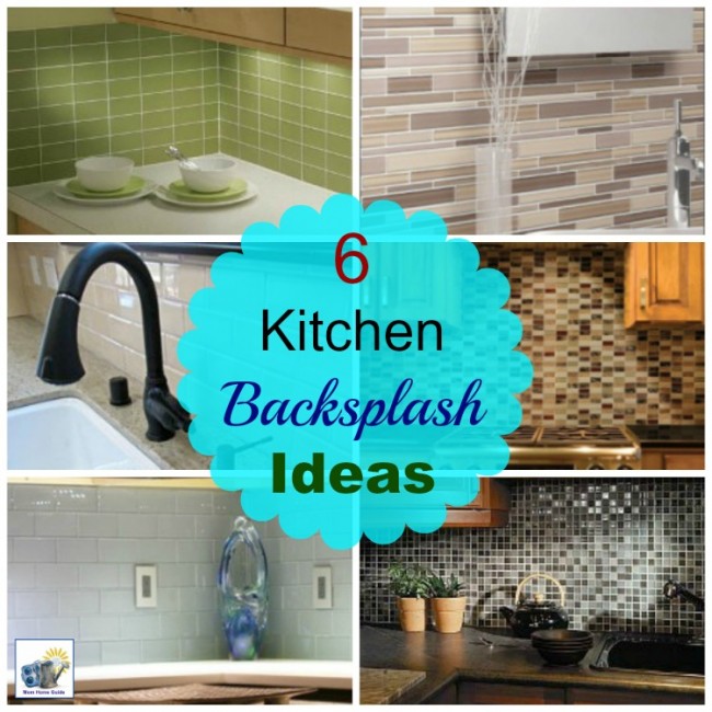 Six Kitchen Backsplash Ideas