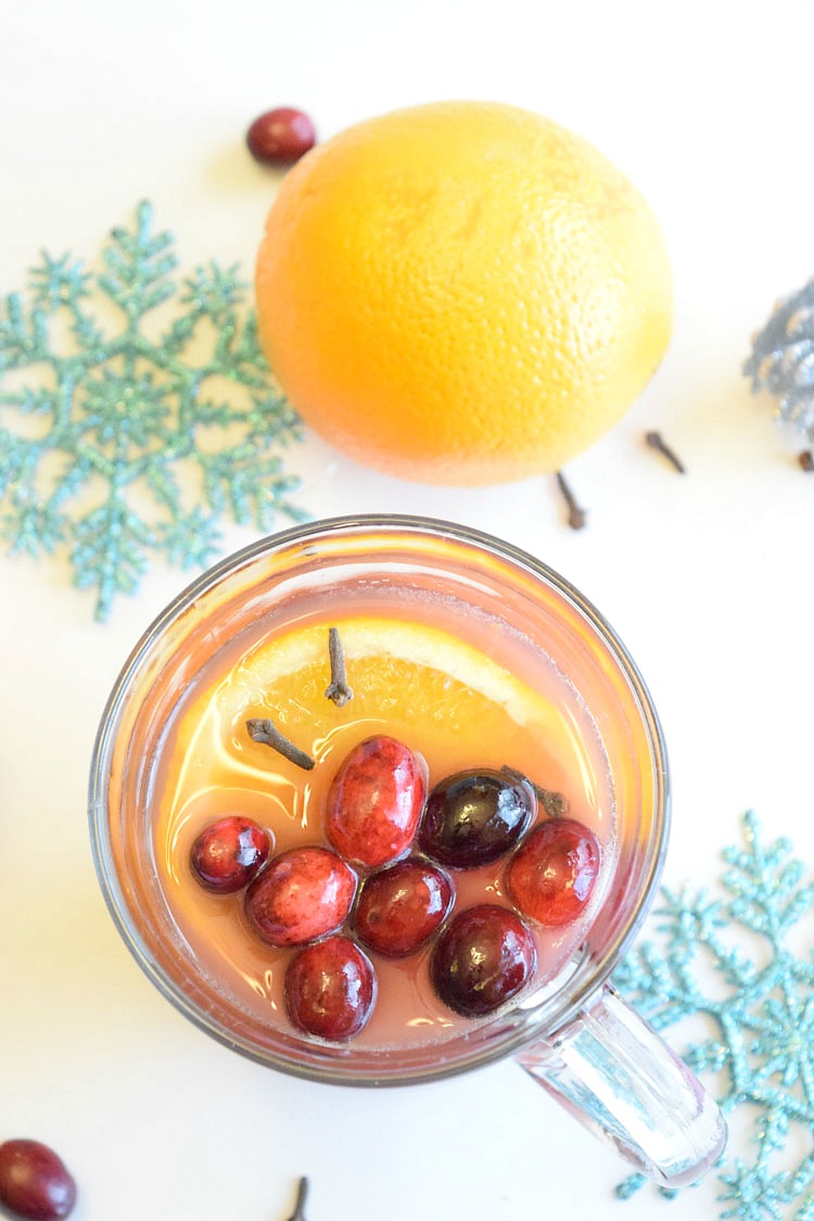 easy slow cooker warm cranberry orange punch recipe