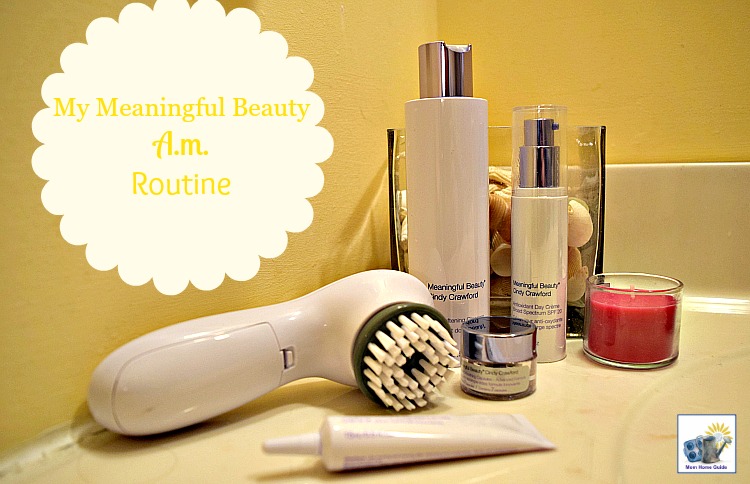 Meaningful Beauty morning skin care regimen