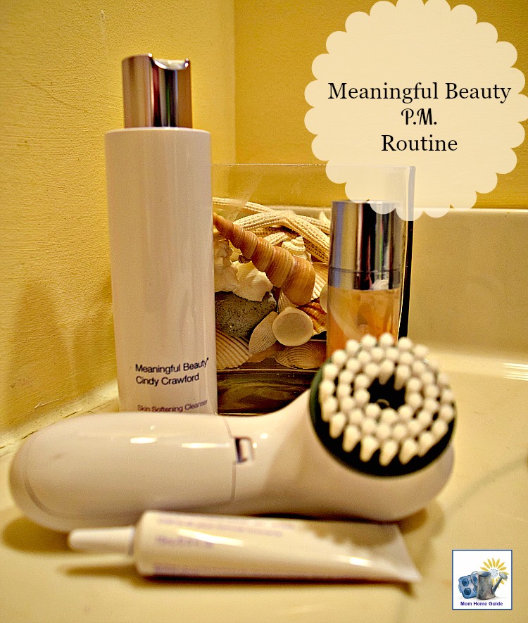 Meaningful Beauty night skin care routine