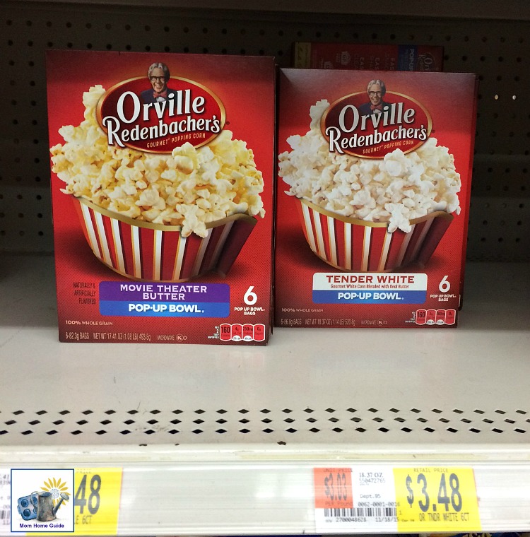 Orville Redenbacher movie theater butter popcorn