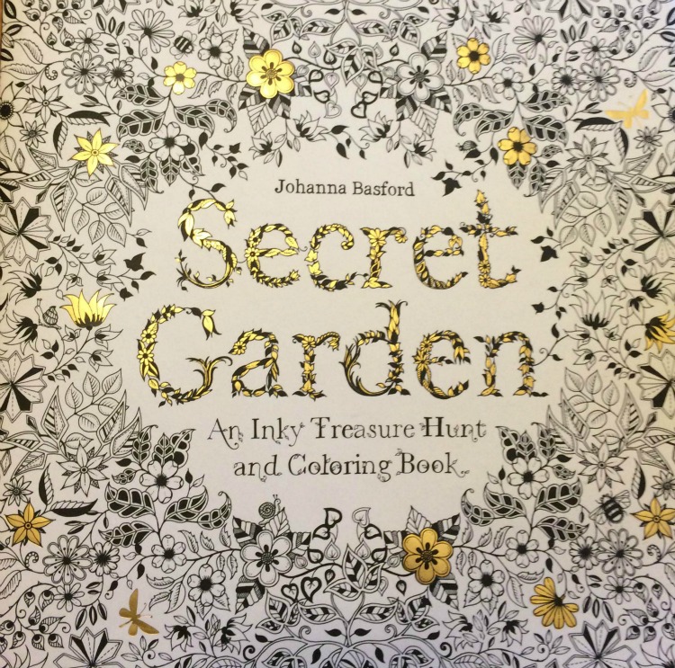 Secret Garden Adult Coloring book by Johanna Brasford is a fun coloring book for adults and is quite calming!