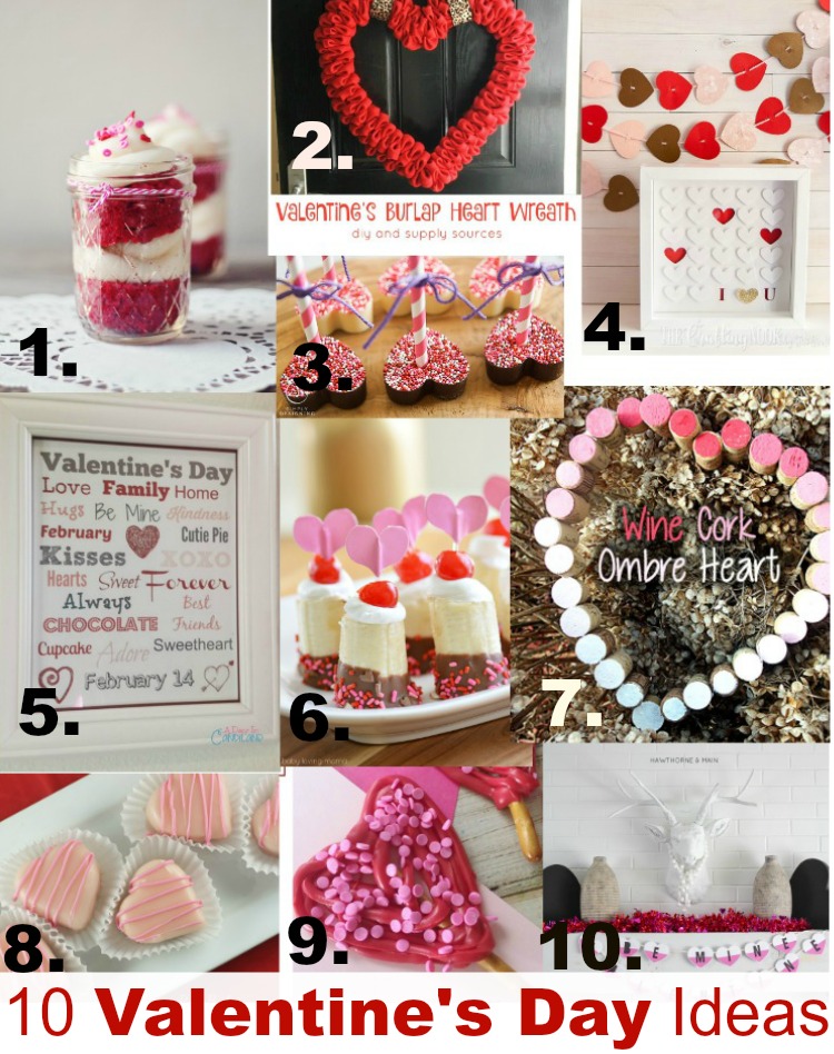 10 lovely craft, recipe and project ideas for Valentine's Day