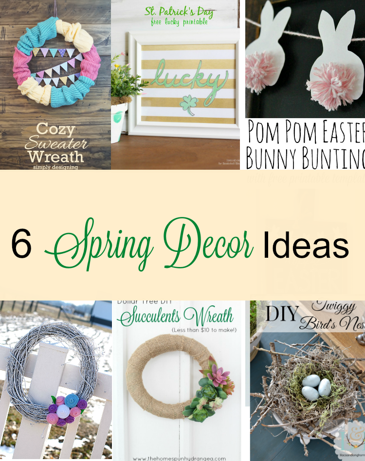 6 beautiful spring decor ideas