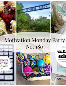Motivation Monday linky party