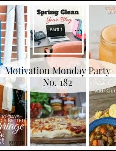 Motivation Monday linkup party