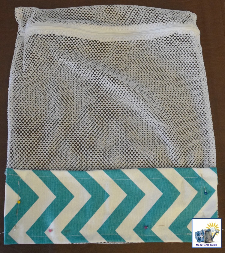 how to customize a mesh laundry bag