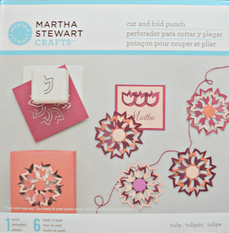 Martha Stuart Cut and Fold Punch Kit, Tulip