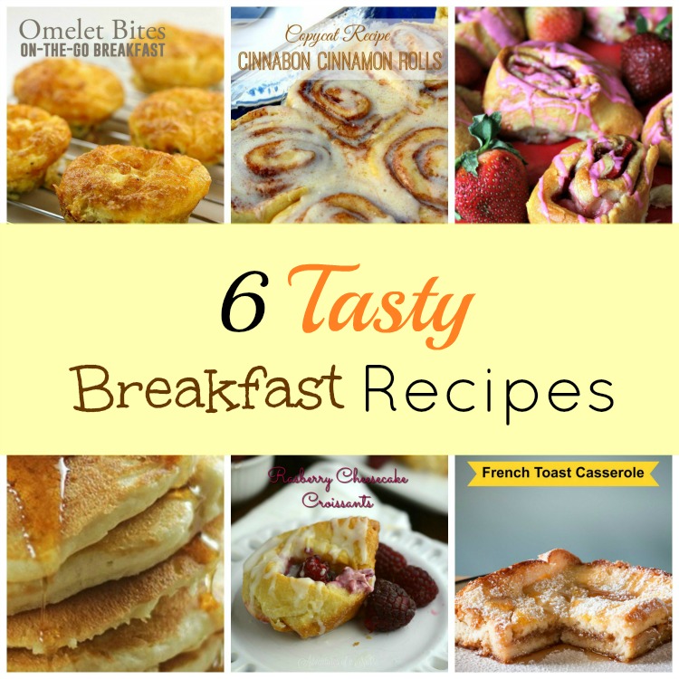 six tasty breakfast recipes