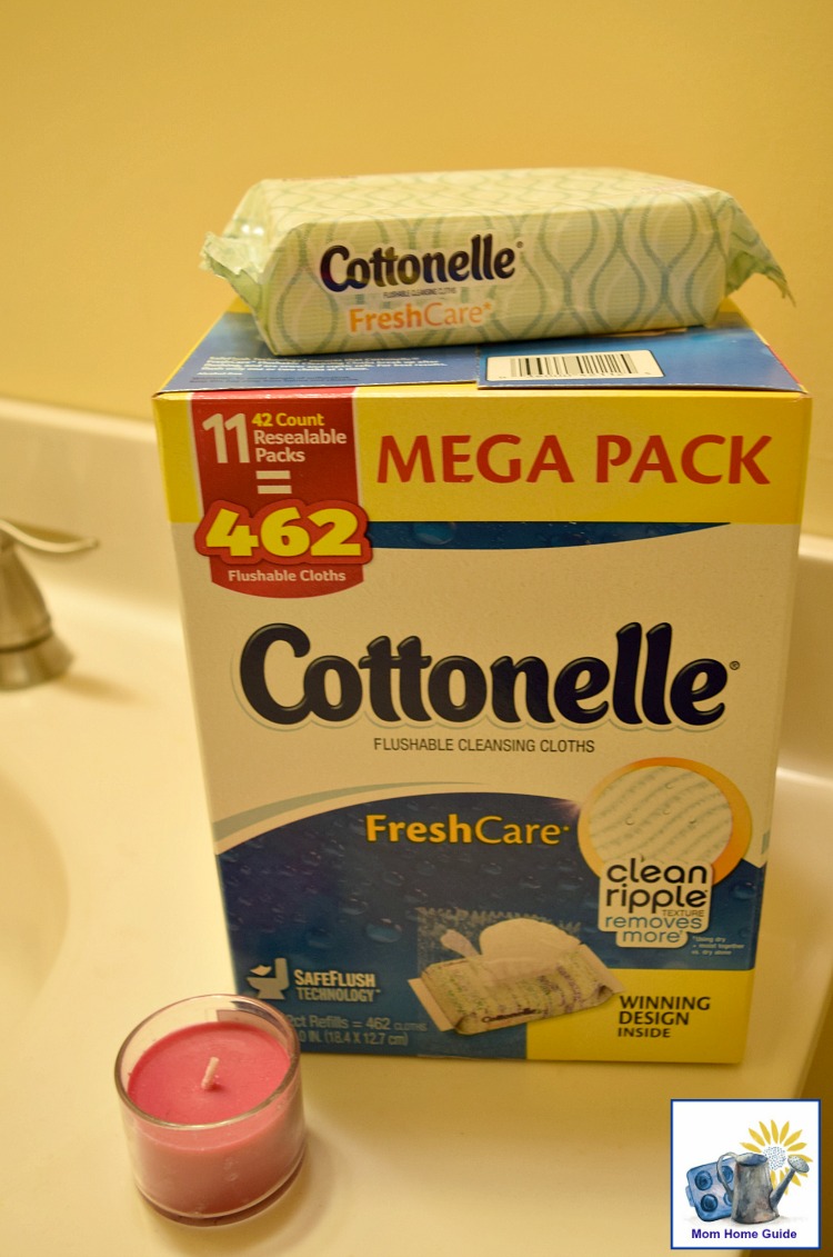 Cleansing cloths by Cottonelle at Sam's Club