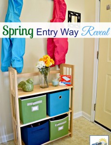 spring entry way reveal