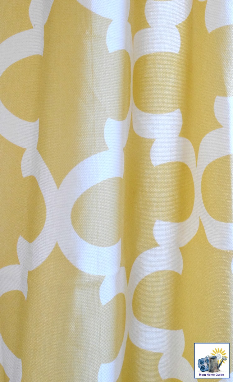 Fynn Macon Saffron Yellow by Premier Prints is a great fabric for sunny living room curtains