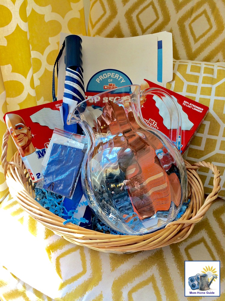 Mr. Clean Magic Eraser spring clean gift basket giveaway