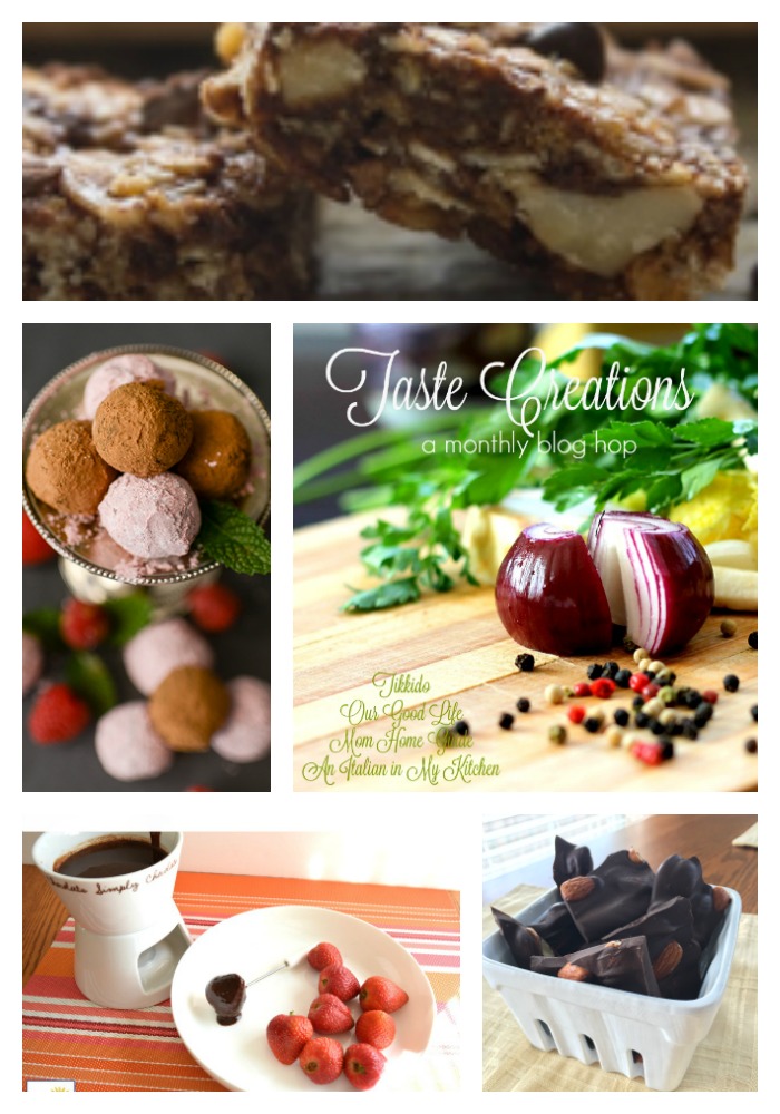 Taste Creations dark chocolate recipes