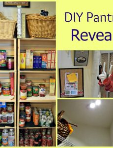 DIY pantry reveal
