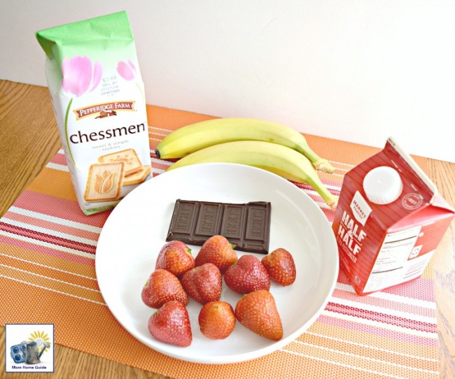 Easy Dark Chocolate Fondue